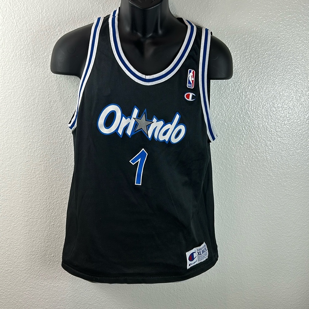 Vintage Champion NBA Orlando Magic Penny Hardaway #1 Reversable Jersey XL
